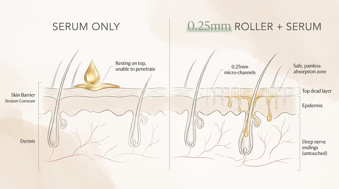 What Size Derma Roller for Hair Growth? A Sizing Guide