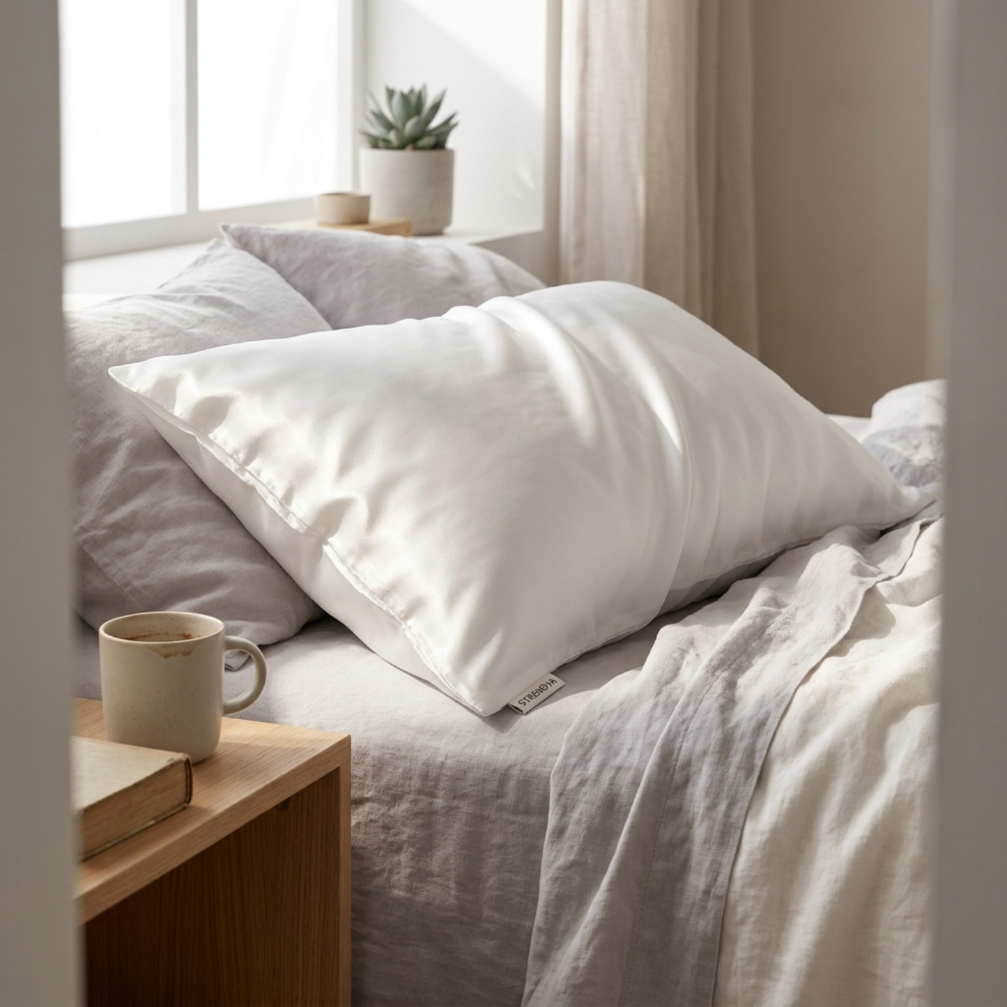 100% Mulberry Silk Pillowcase